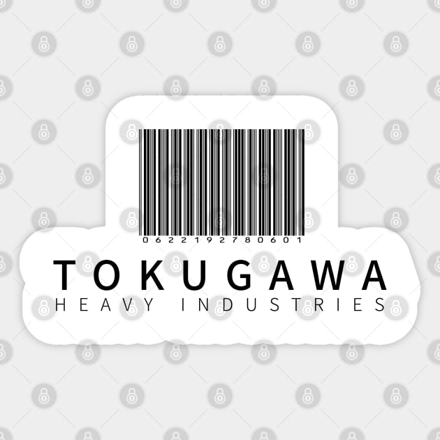 TOKUGAWA HEAVY INDUSTRIES Sticker by y34r_z3r0_0